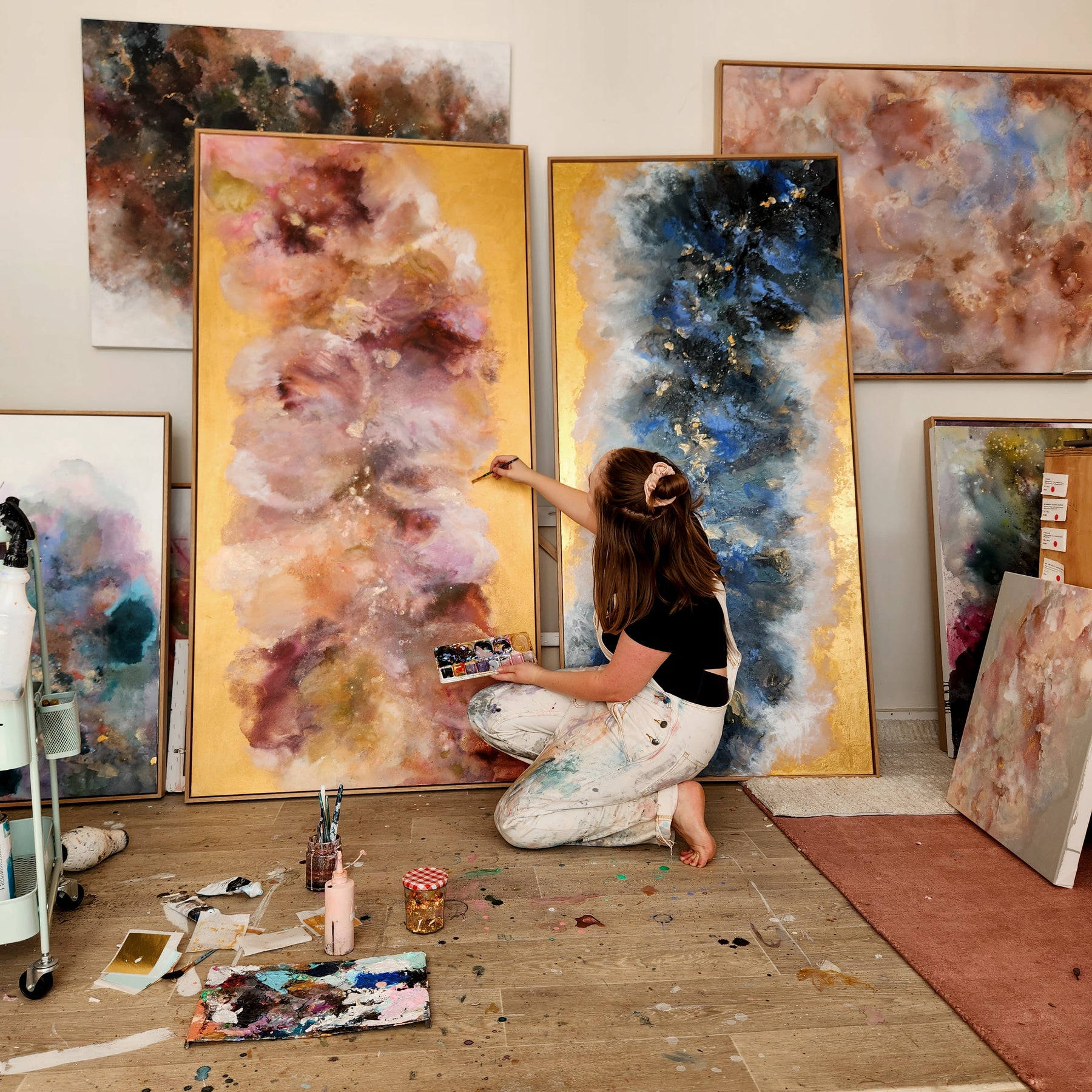 Golden girl (Exclusive to Art Lovers Australia)