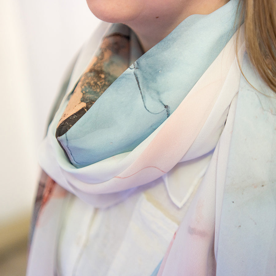 'Can't be broken' - Art scarf