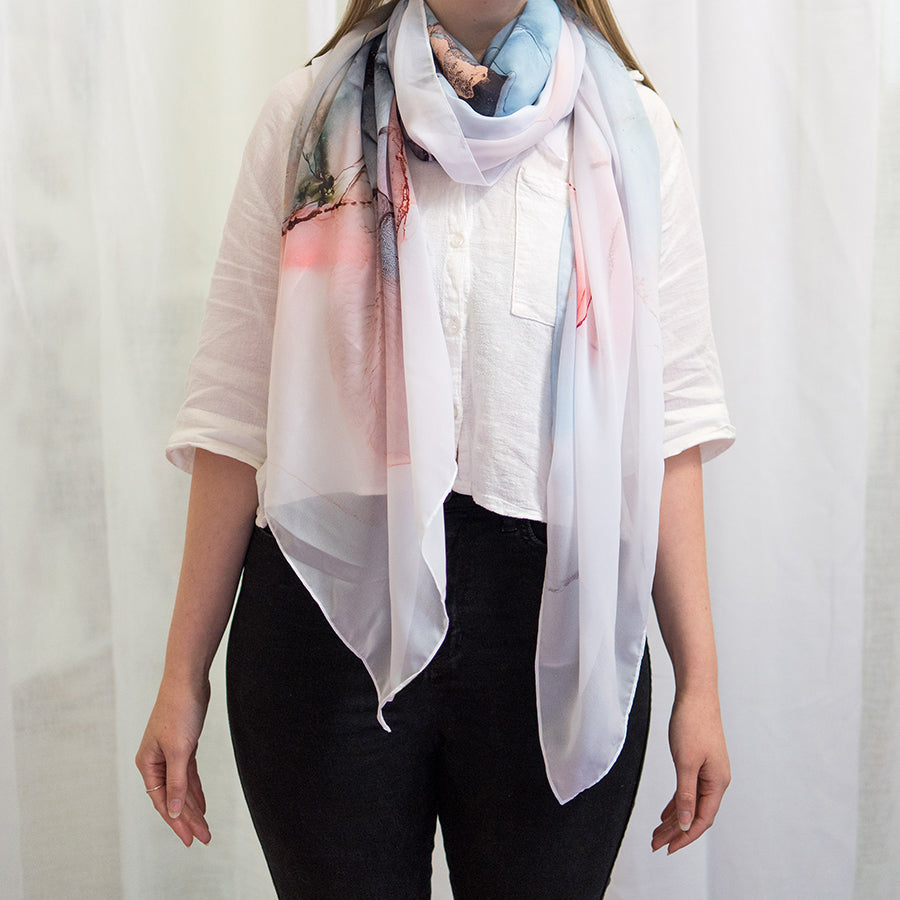 'Can't be broken' - Art scarf