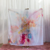 'Dancing among the wildflowers' - Art scarf