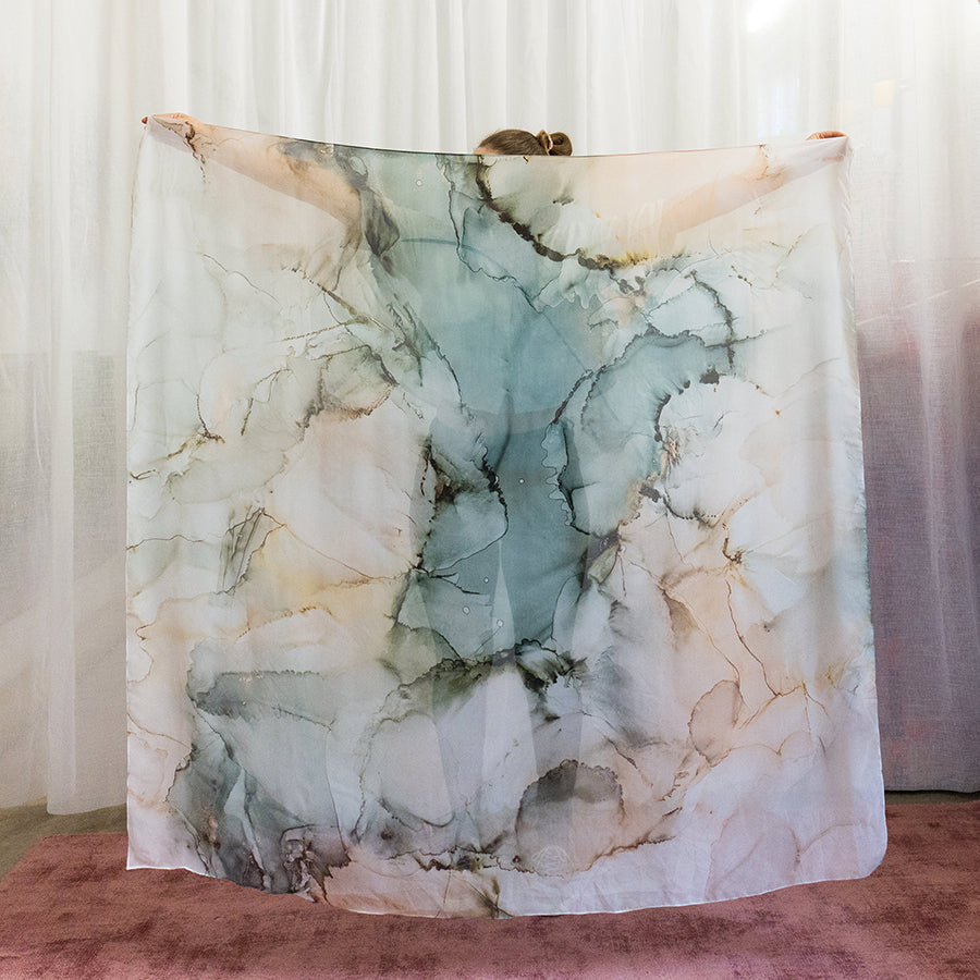 'The Space Between' - Art scarf