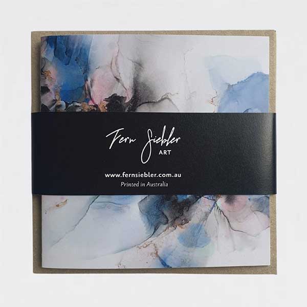 Greeting & Note Cards - Love Notes - Greeting Cards - Set Of 4 - Muted Tones