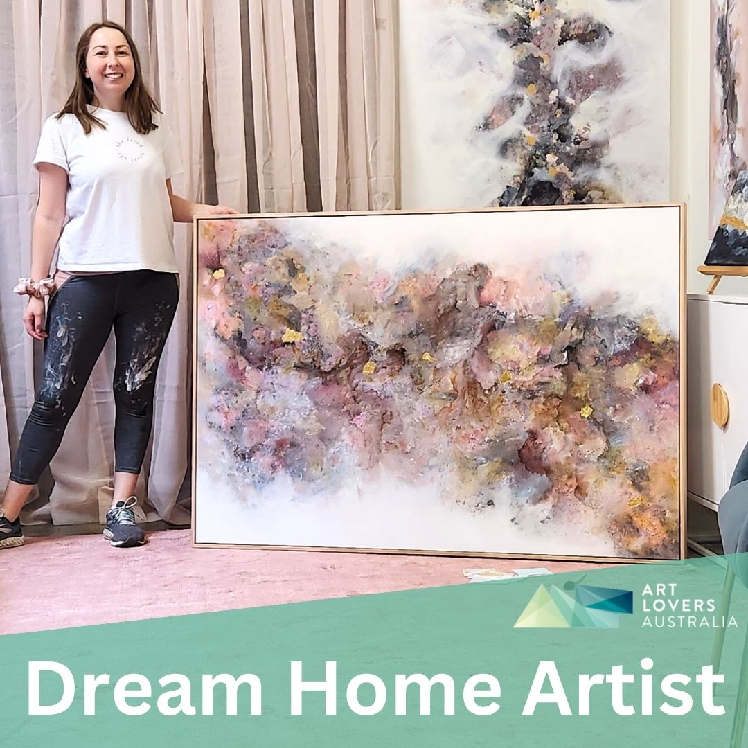 Art in Elle's Watsonia 'Dream Home' with Art Lovers Australia!