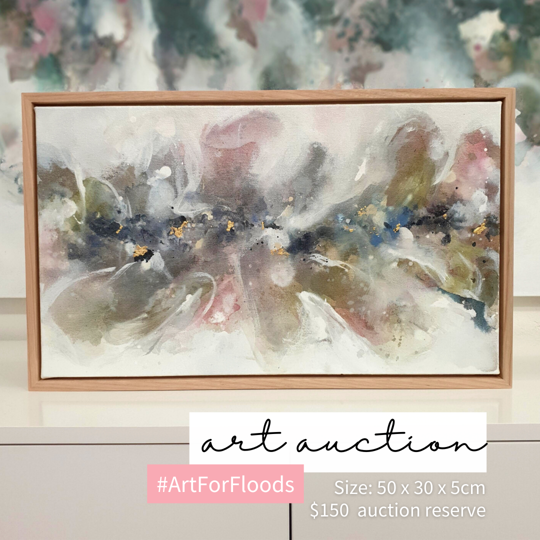 #ArtForFloods fundraiser & art auction