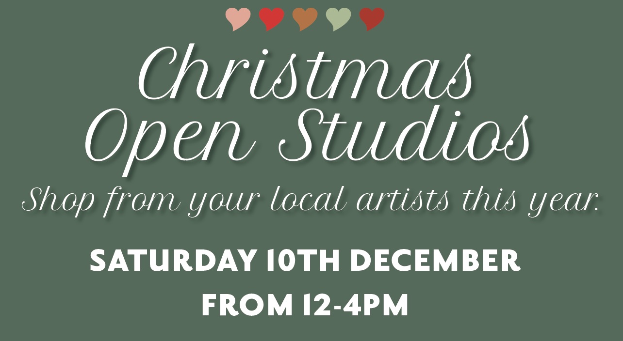 Christmas open studio event - You are invited!