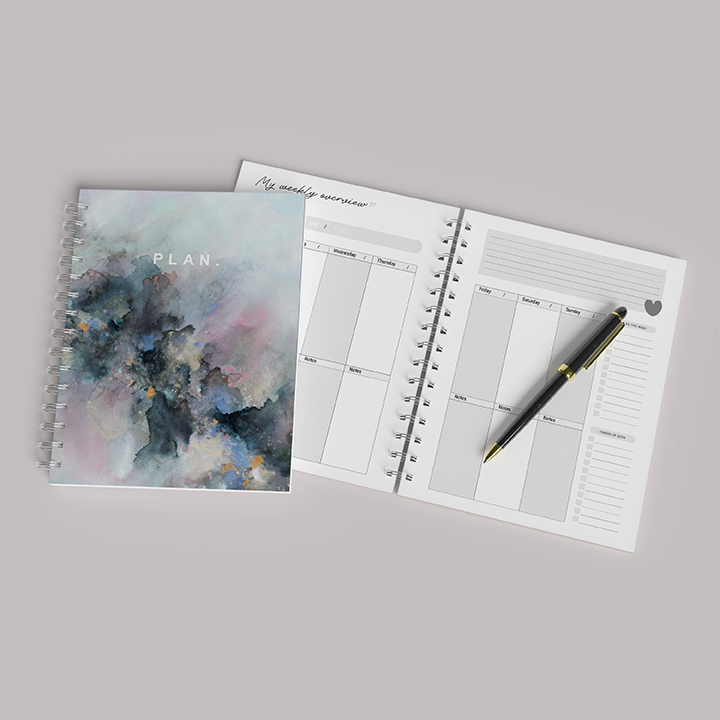 UNDATED PLANNER - A5 - ART SERIES