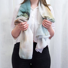 'The Space Between' - Art scarf