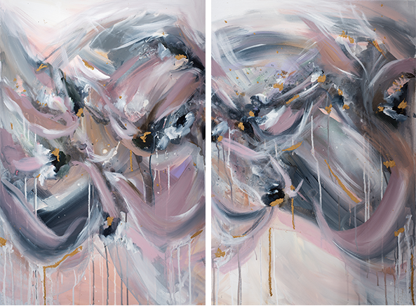 Changing seasons (diptych)